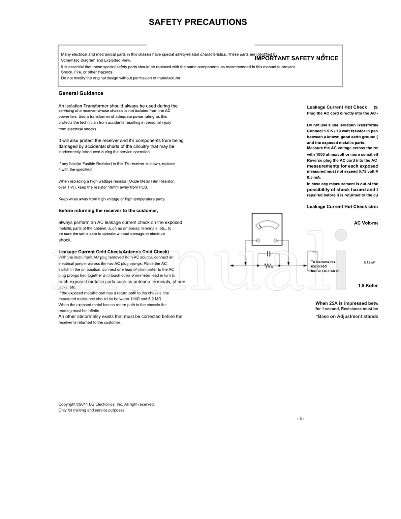 LG LD01M 42CS560 MFL67360731 42CS560-ZD (41 pages) TV Service Manual
