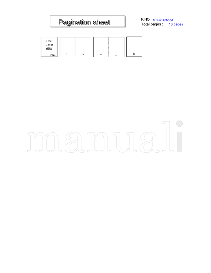 LG 47LH7000-ZA S9-42817 47LH70** MFL41425833 (19 pages) TV Operating Manual