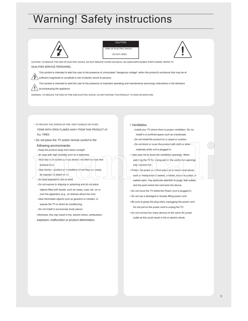 LG *MFL71752803* (25 pages) TV Operating Manual