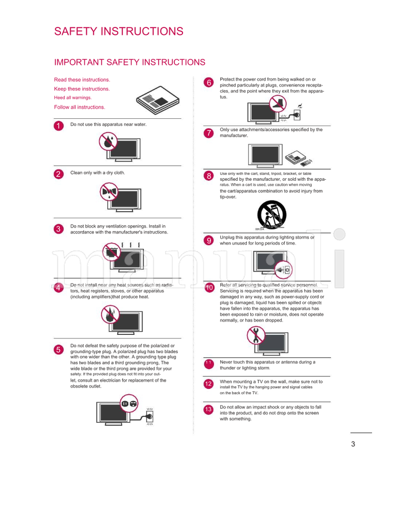 LG 32LG710H 32LD650H 37LG710H 37LD650H 42LG710H 42LD650H (65 pages) TV Operating Manual