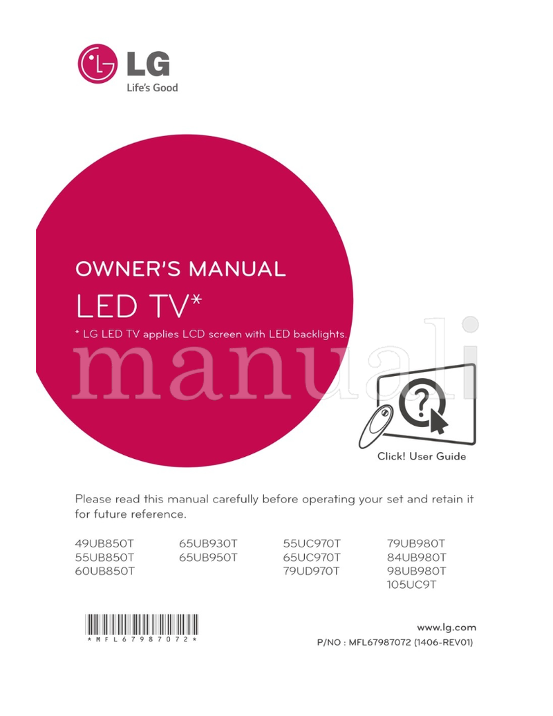 LG 49UB850T 55UB850T 60UB850T *MFL67987072* 65UB930T 65UB950T (88 pages) TV Operating Manual