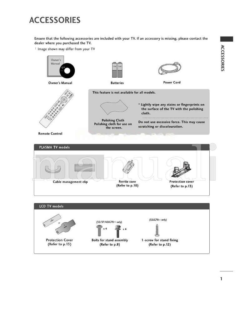 LG 60PG7000 (148 pages) TV Operating Manual
