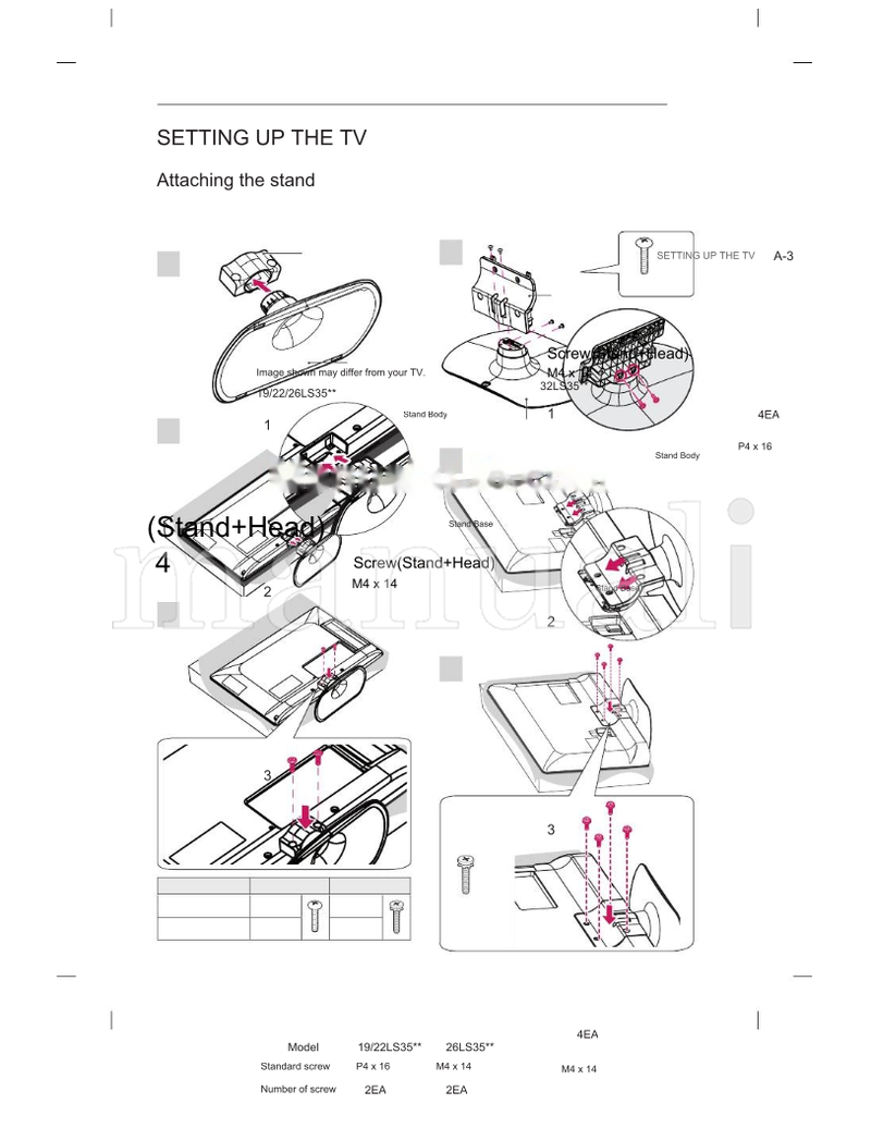 LG LS35** LS34** CS46** (120 pages) TV Operating Manual