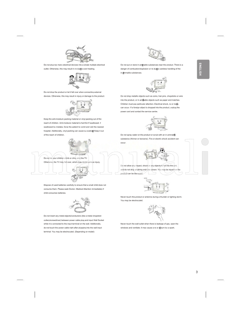 LG AN-MR600 (21 pages) TV Operating Manual