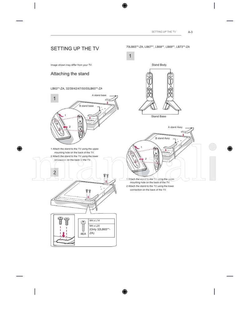 LG LB63** LB69** LB87** LB65** LB72** LB67** LB73** LB68** (136 pages) TV Operating Manual