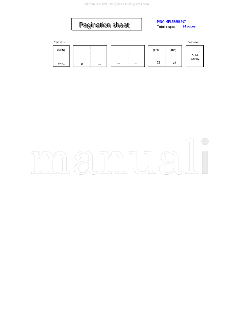 LG CL40-UA S9-48432 S9-43737 S9-39800 55LH40 55LH55 47CL40 (28 pages) TV Operating Manual