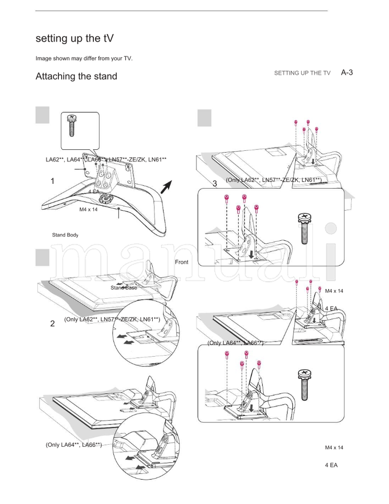 LG LA62** LN57** LA64** LN61** LA66** LA69** LA74** (332 pages) TV Operating Manual
