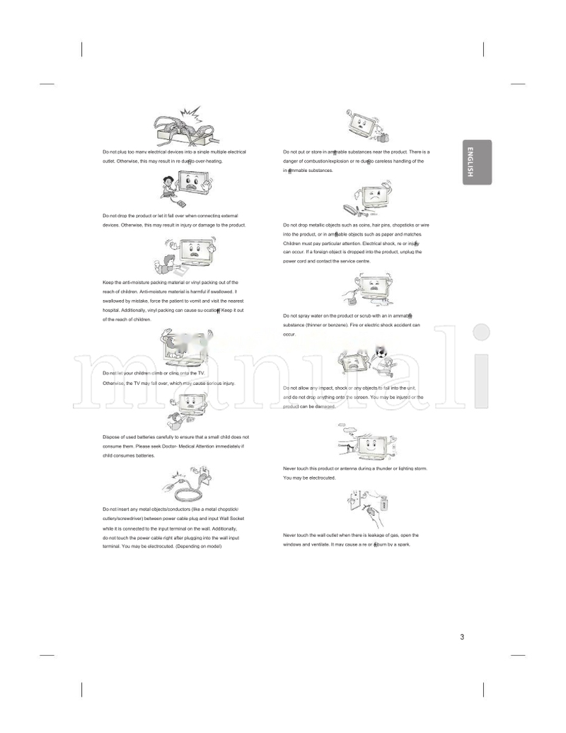 LG *MFL68702212* MFL68702212 (168 pages) TV Operating Manual