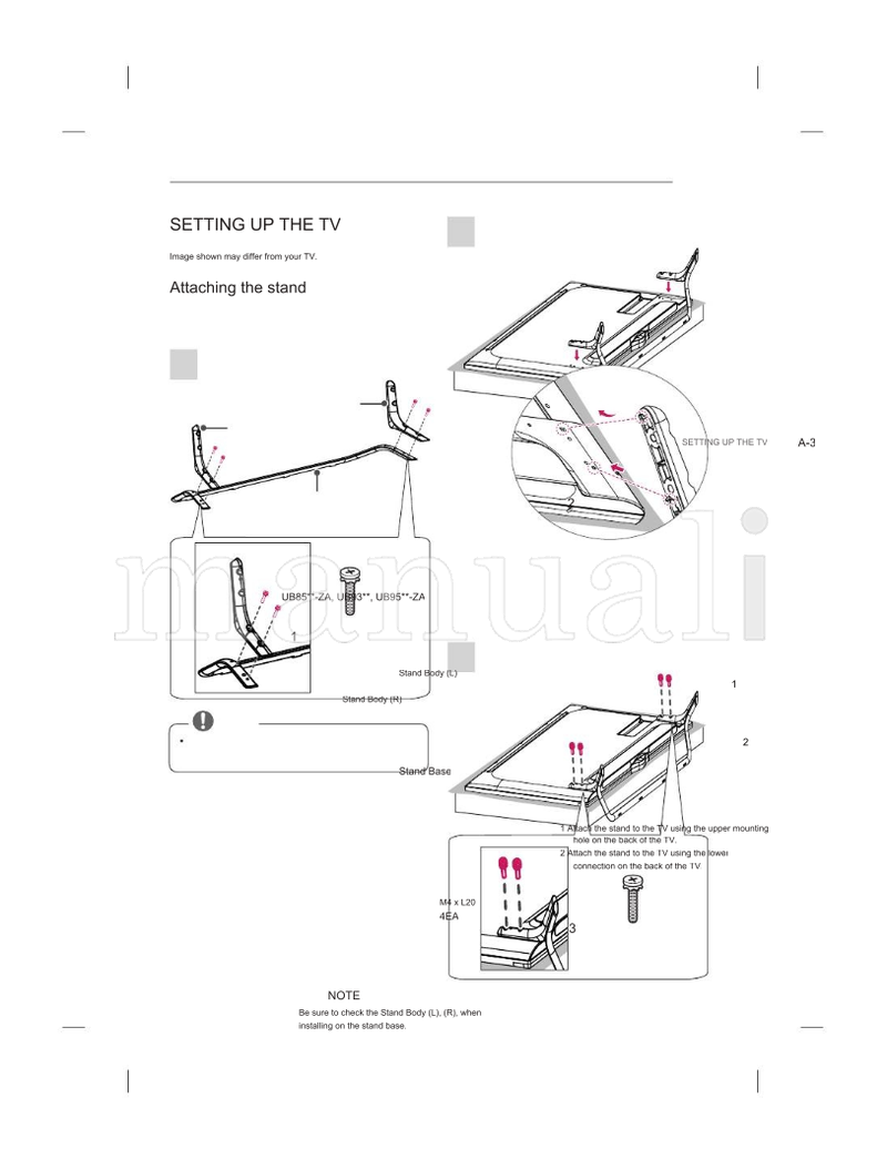 LG UB85 Series (104 pages) TV Operating Manual