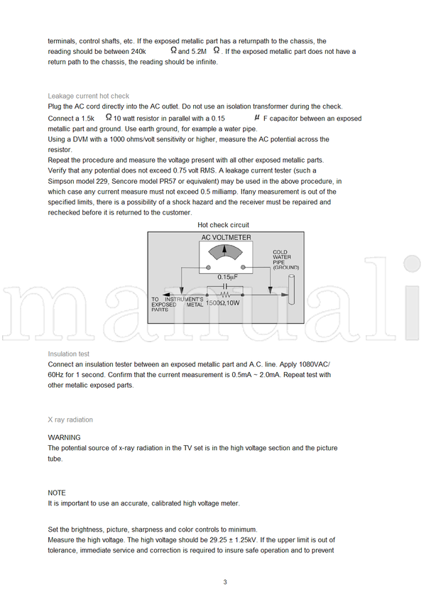 Panasonic MTNC040103A1 CT-32E14J CT-32E14UJ (138 pages) TV Service Manual