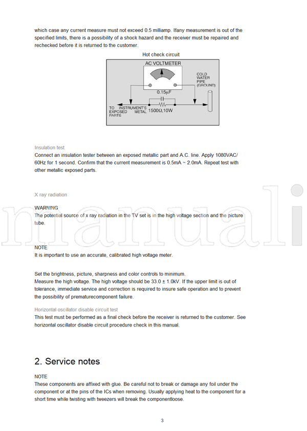 Panasonic MTNC030729C1 CT-36SL13G CT-32SL13G CT-36SC13G CT-32SC13G (108 pages) TV Service Manual