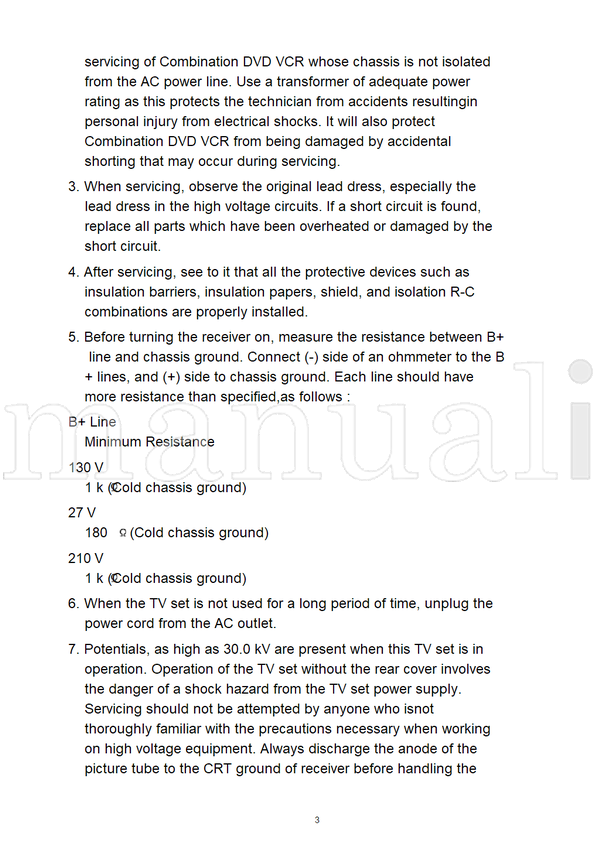 Panasonic MKE0207607C1 PV-DM2092 PV-DM2092-K (309 pages) TV Service Manual