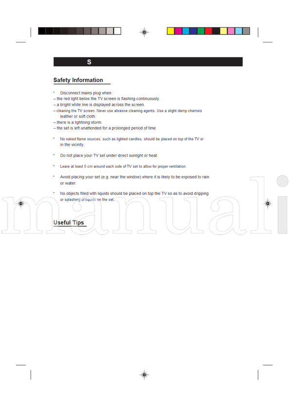 Philips 15PT2302 (35 pages) TV Operating Manual