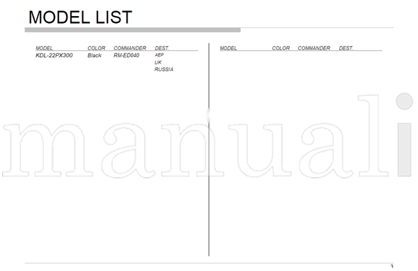 Sony 9-888-375-51 (62 pages) TV Service Manual
