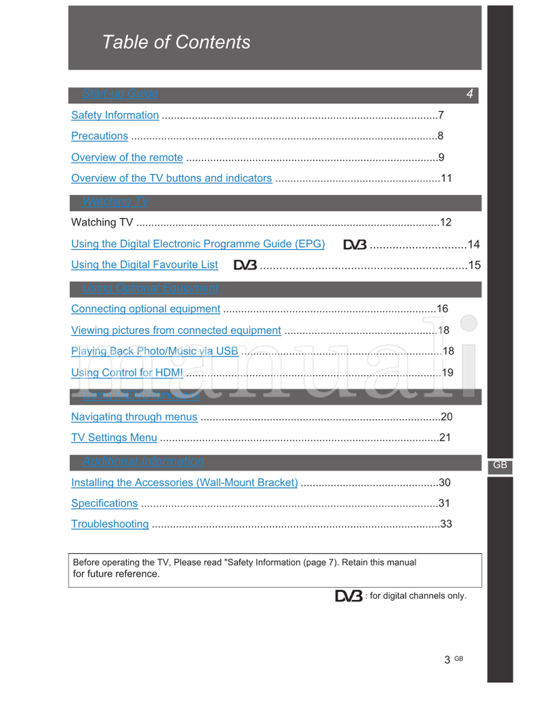 Sony KDL-19BX200 KDL-22BX200 (36 pages) TV Operating Manual