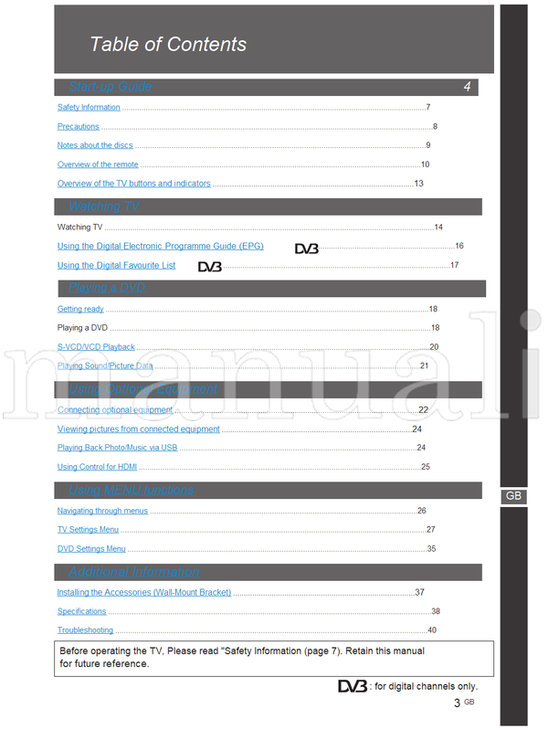 Sony KDL-22BX20D 4-193-042-12 (43 pages) TV Operating Manual