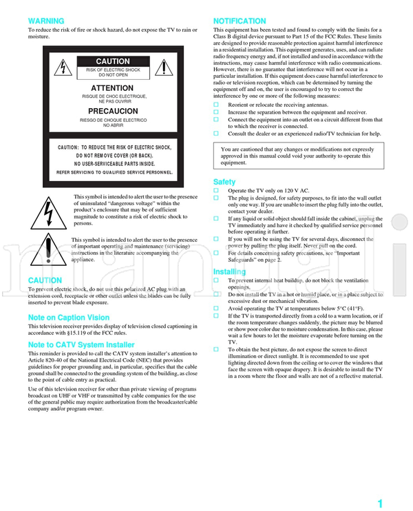 Sony 4-101-428-11 KDL32XBR950 KDL42XBR950 (136 pages) TV Operating Manual