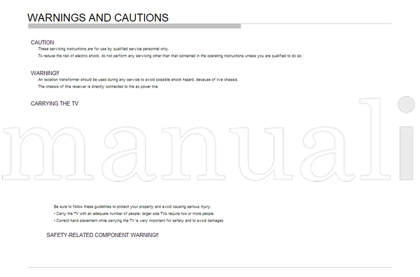 Sony GN3FK 9-888-740-01 (72 pages) TV Service Manual