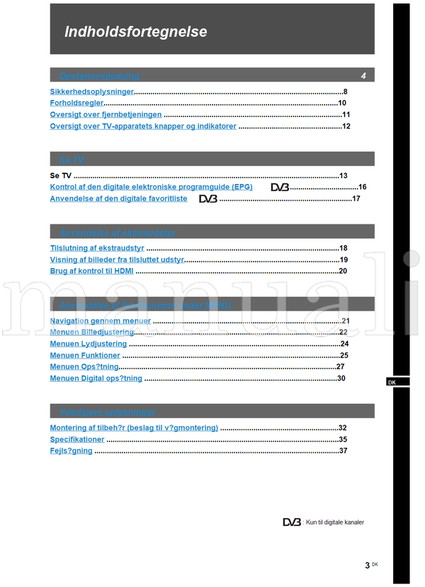 Sony KDL-32L40xx KDL-26L40xx KDL-19L40xx (255 pages) TV Operating Manual