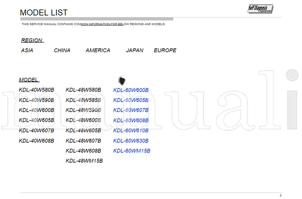 Sony 9-888-150-02 9-888-150-A1 9-888-150-C1 9-888-150-E1 (47 pages) TV Service Manual