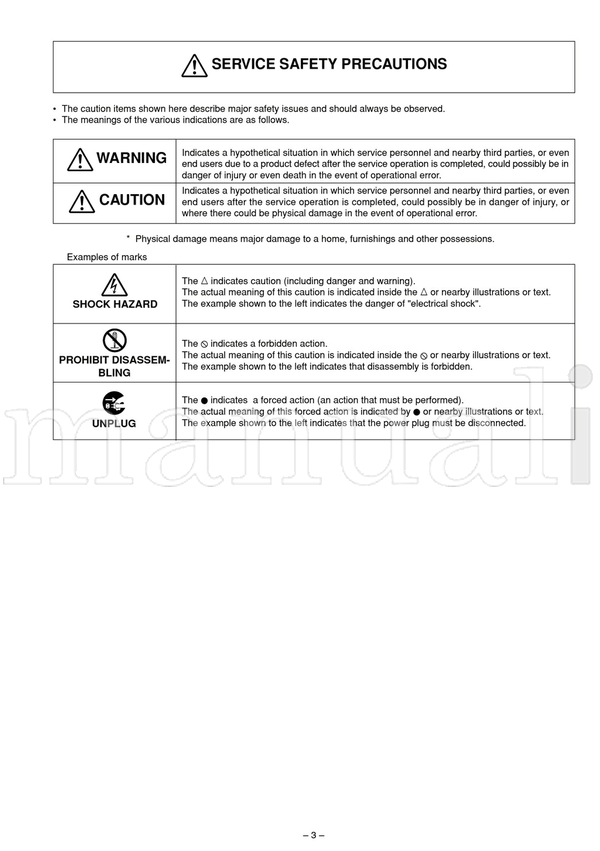 Toshiba 060-200442 14JL7E 14JL7H 14JL7R 20JL7E 20JL7H 20JL7R (52 pages) TV Service Manual