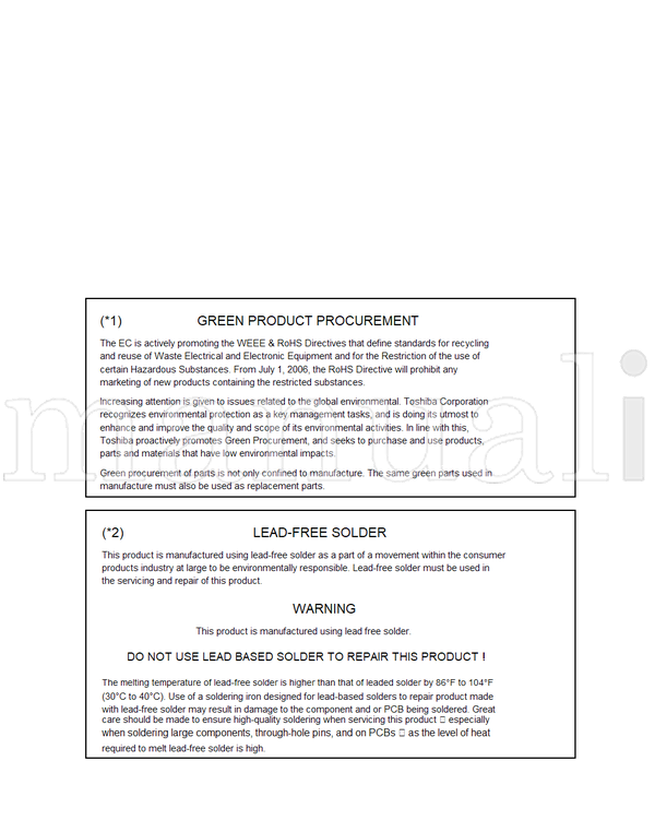 Toshiba 15DLV77B 813-200701GR (123 pages) TV/DVD Combo Service Manual