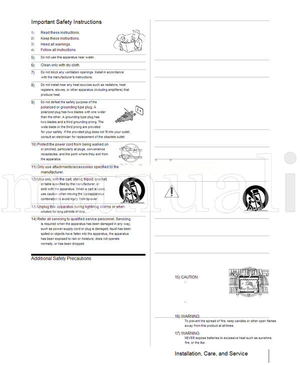 Toshiba 19AV600U 22AV600U HDA51A1900I (56 pages) TV Operating Manual
