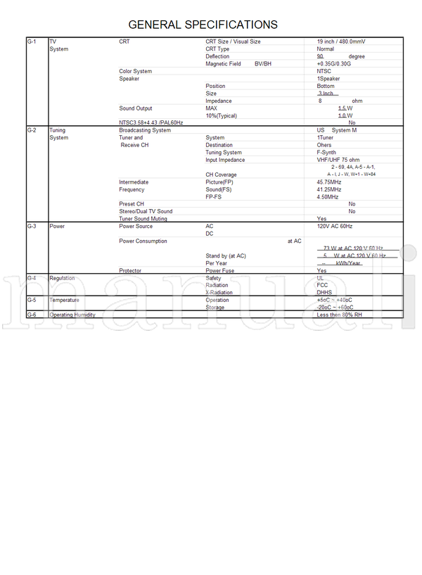 Toshiba 050-200206 20AS22 (33 pages) TV Service Manual