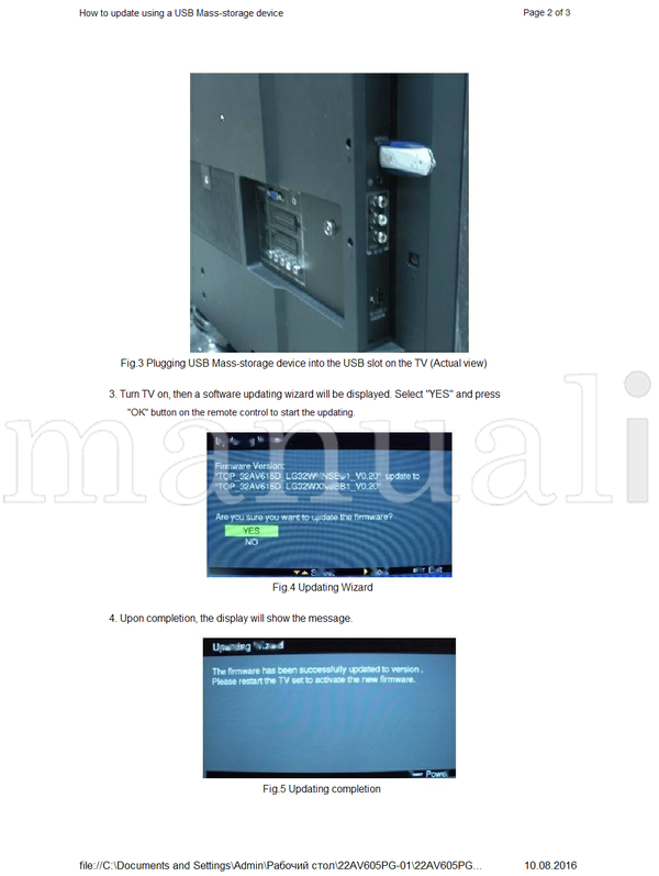 Toshiba 22AV605PG (56 pages) TV Service Manual