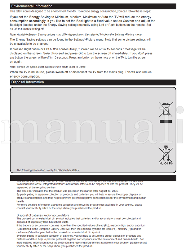 Toshiba 24D M8 Series (30 pages) TV Operating Manual