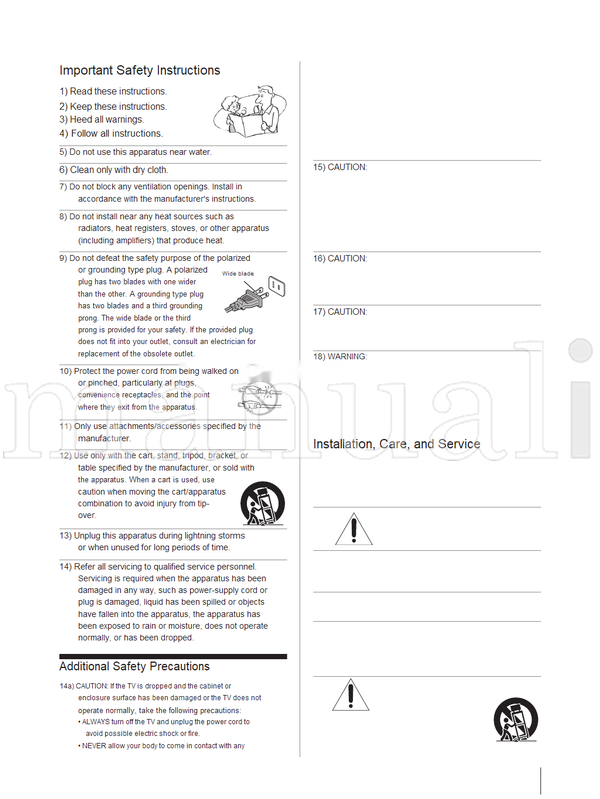 Toshiba 24SL415U 32SL415U 40S51U (92 pages) TV Operating Manual
