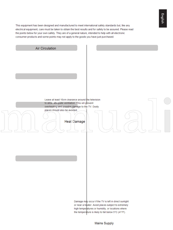 Toshiba 32WL36 (156 pages) TV Operating Manual