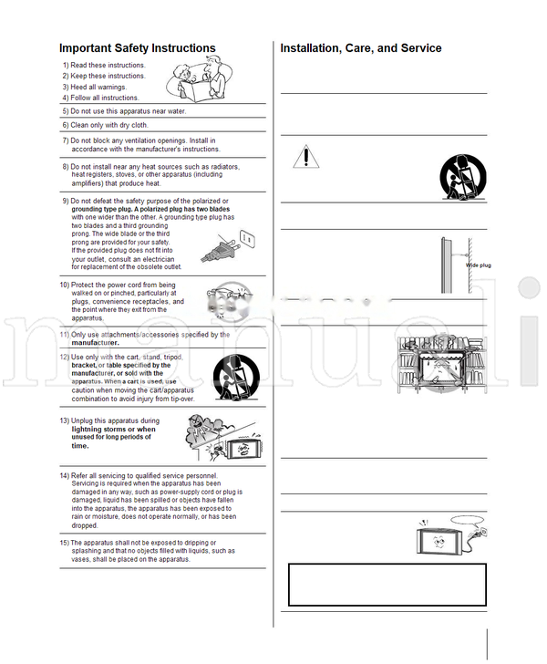 Toshiba 26HL83 (66 pages) TV Operating Manual