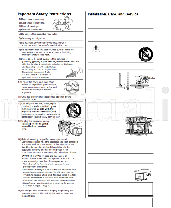 Toshiba 32HL85 (58 pages) TV Operating Manual