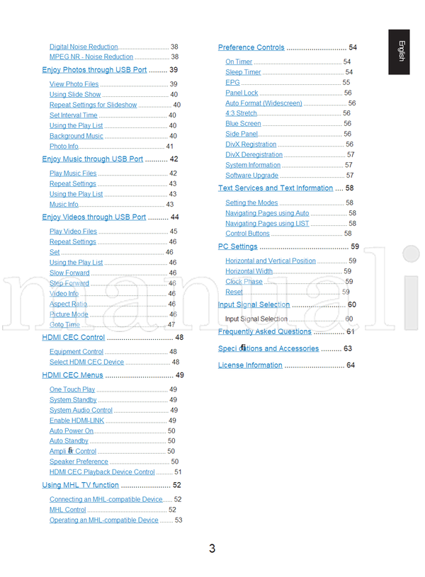 Toshiba 32W23** 50L23** (66 pages) TV Operating Manual