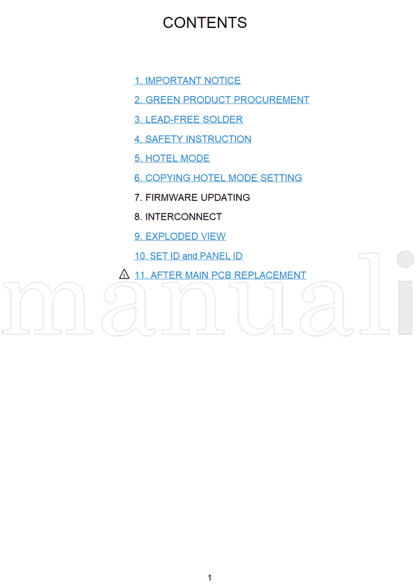 Toshiba 32W2353RB (56 pages) TV Service Manual