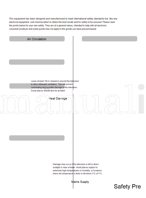 Toshiba 42WLT58 (36 pages) TV Operating Manual