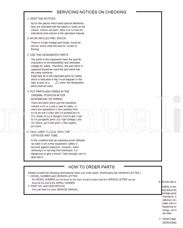 Toshiba MD13N1C MD13N1R (73 pages) TV/DVD Combo Service Manual