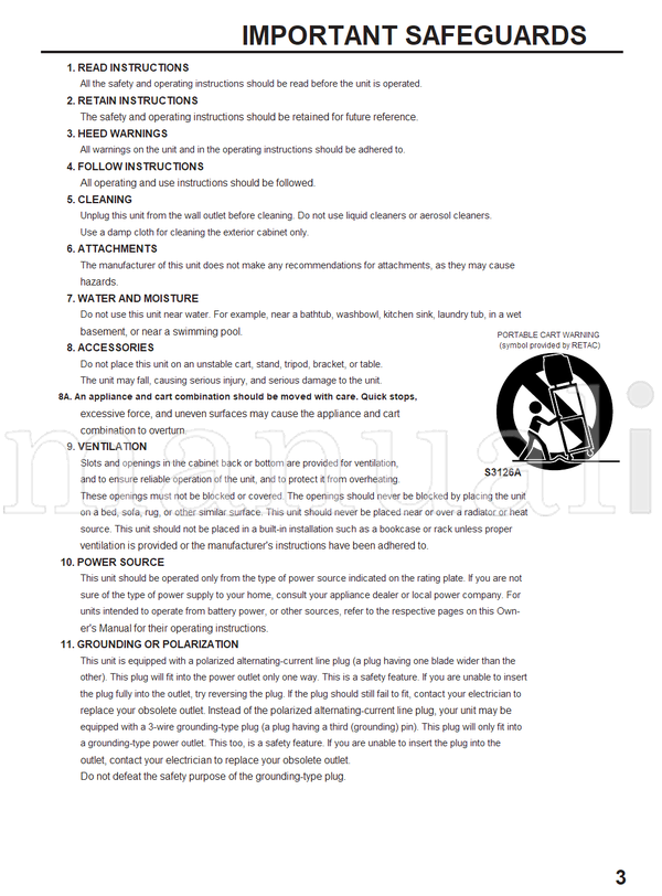 Toshiba MD20FN1 (48 pages) TV/DVD Combo Operating Manual