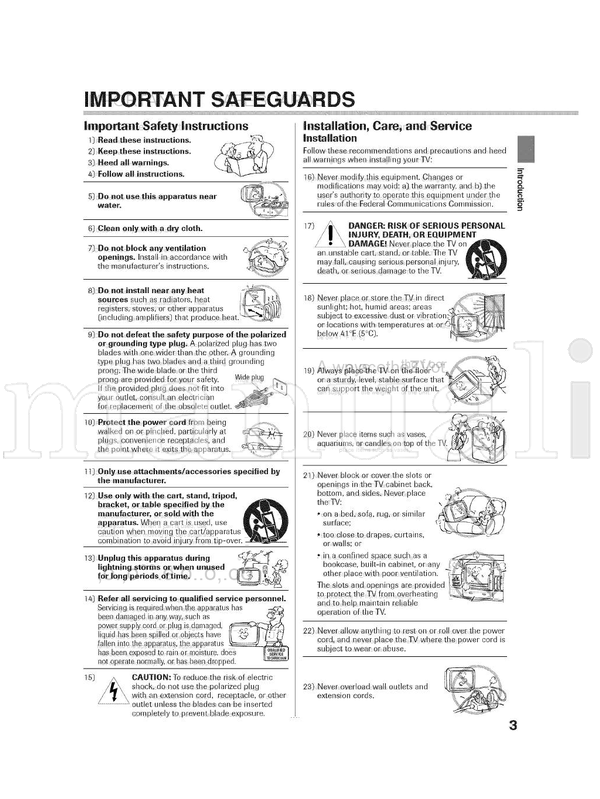 Toshiba W20F52 W24F52 MW20F52 (72 pages) TV/DVD Combo Operating Manual