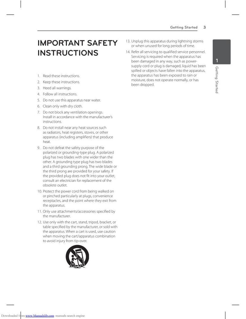 LG NB2520A Sound Bar System Operating Manual