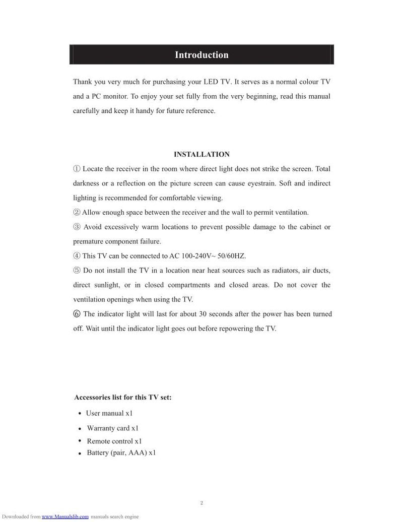 Proscan PLEDV2488A-C TV/DVD Combo Operating Manual
