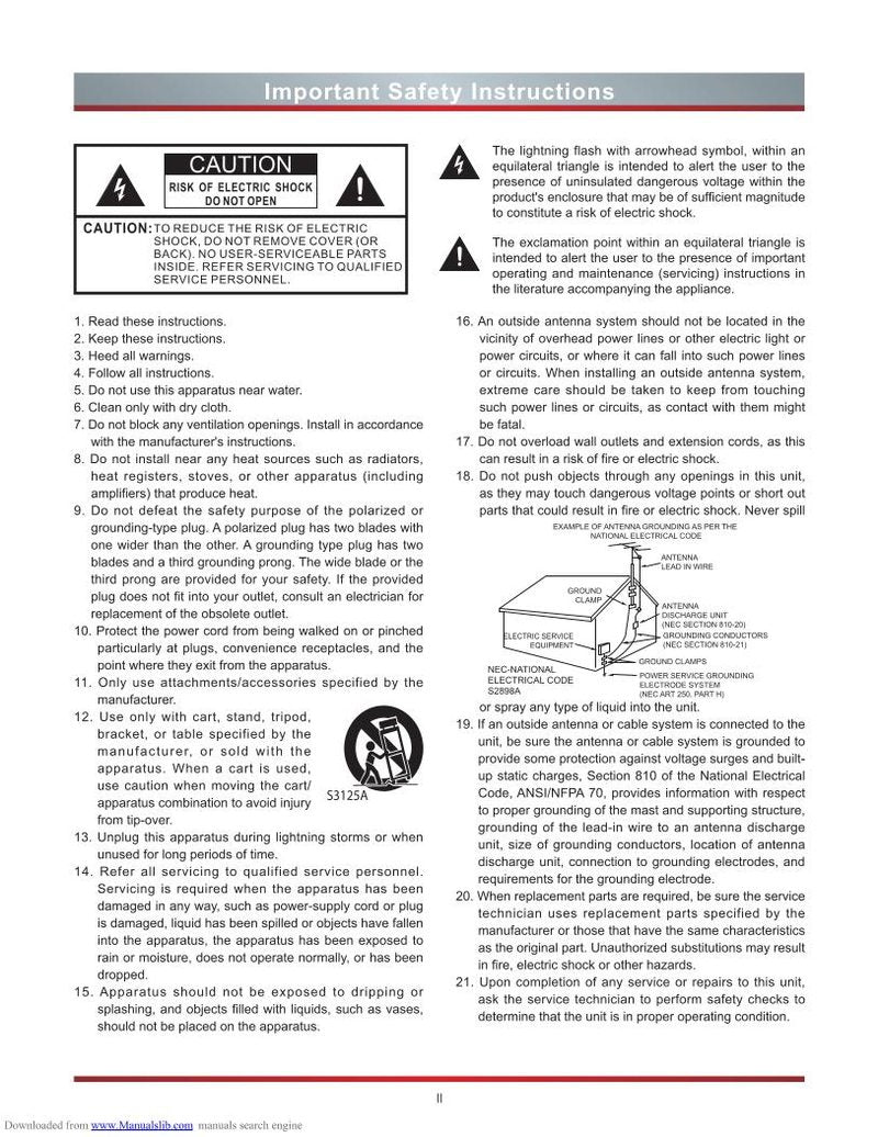 Hisense 40 K 20D TV Operating Manual