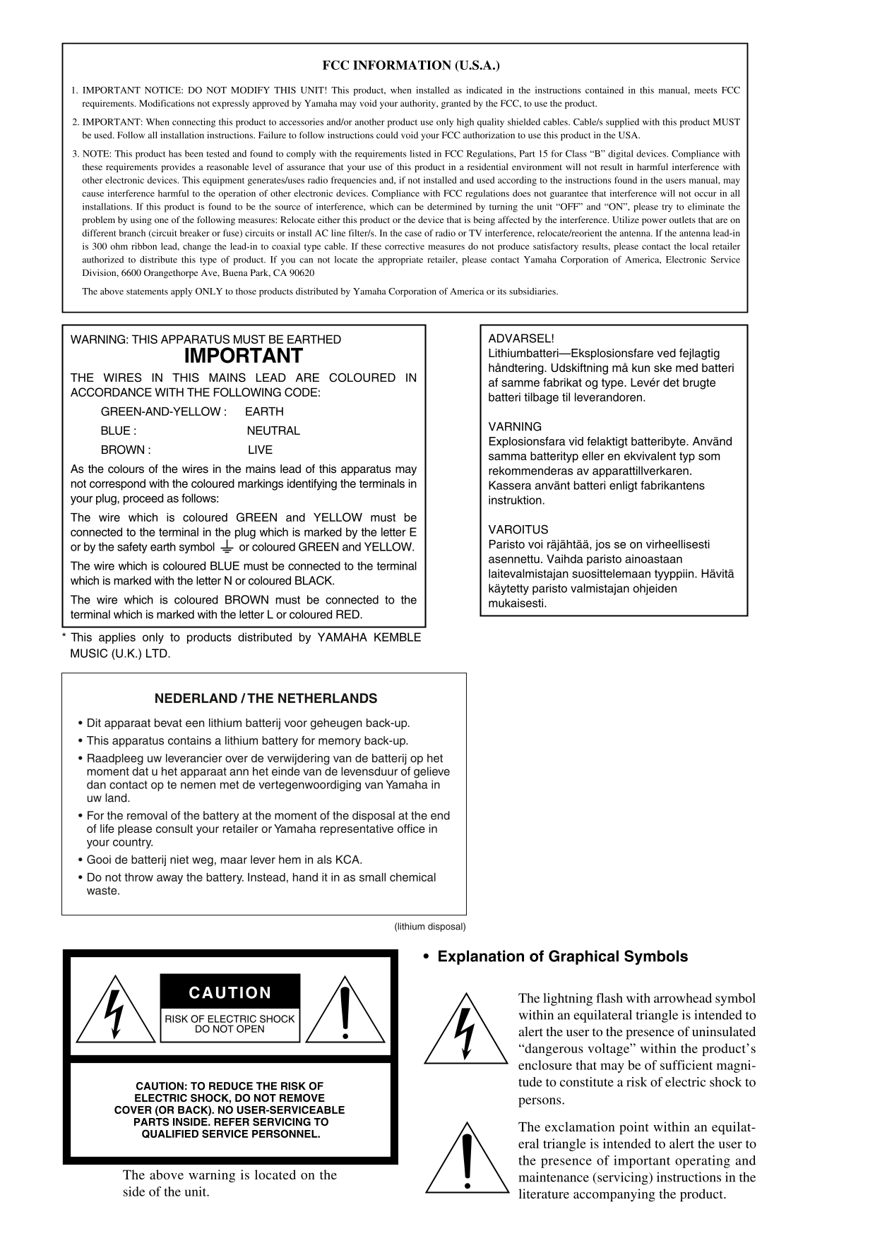 Yamaha 02R96 Digital Mixing Console Owner's/ User Manual (Version 2) (Pages: 350)