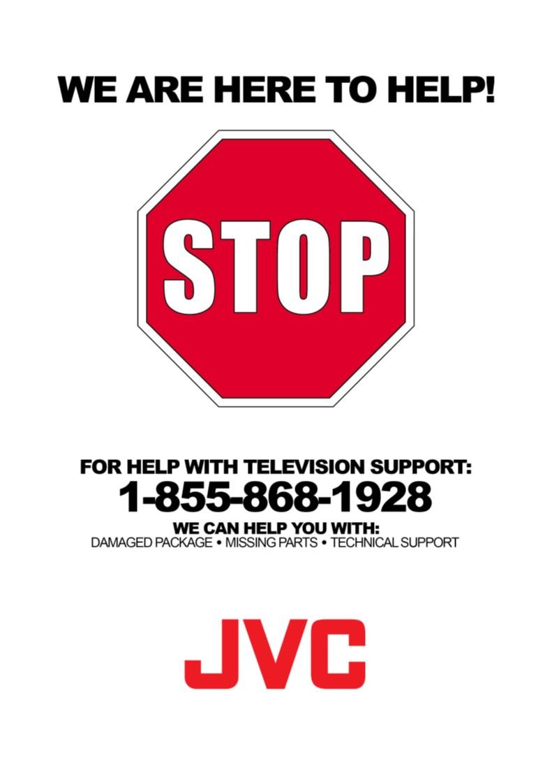 JVC EM40 NF 5 RF EM43 TV Operating Manual