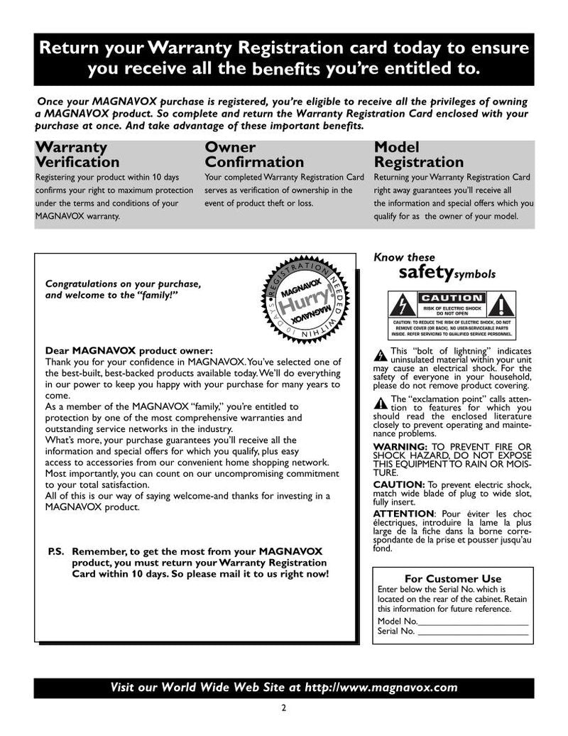 Philips 15MF200V 15MF200V/37 15MF200V/37B TV Operating Manual