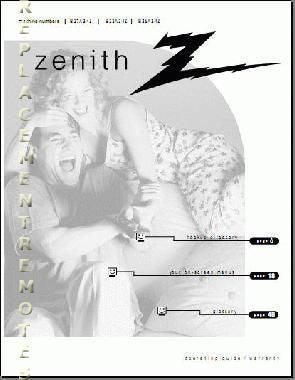 Zenith B27A34Z B32A34Z B36A34Z TV Operating Manual