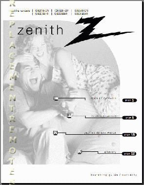 Zenith IQB27B42W IQB32B42W IQB32B84R TV Operating Manual