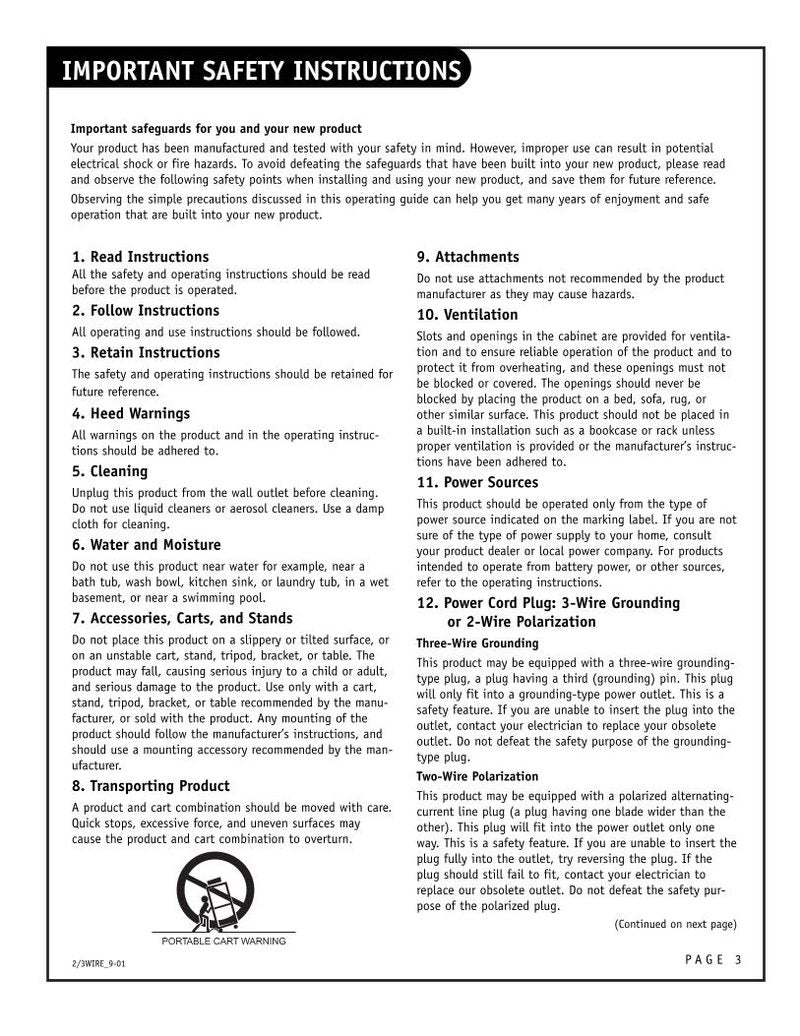 Zenith H27E44DT H32E44DT TV Operating Manual