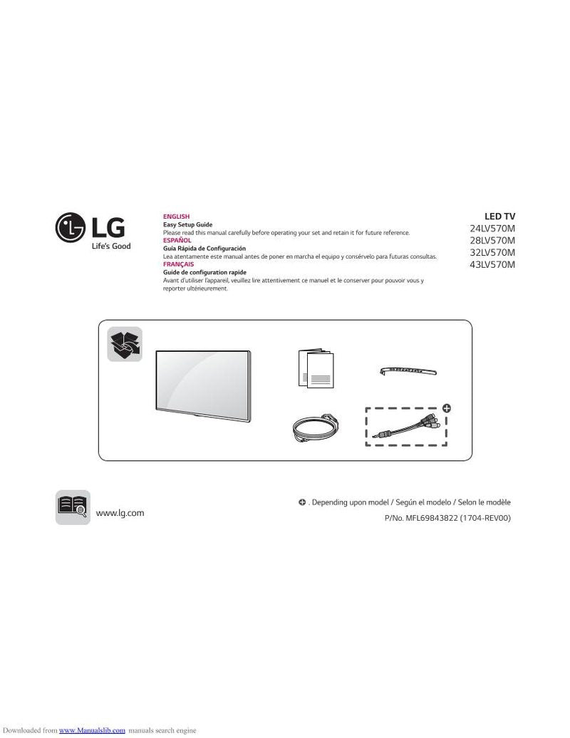 LG 47 LN 5400UAOM TV Operating Manual